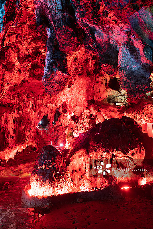 福建三明将乐玉华洞之雷公洞风光图片素材