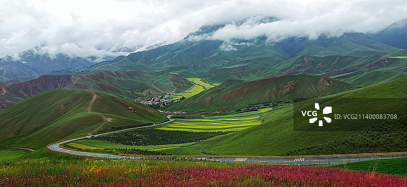 锦绣山川（卓尔山眺望）图片素材