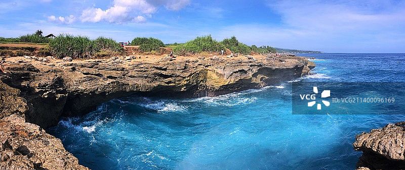 巴厘岛恶魔的眼泪图片素材