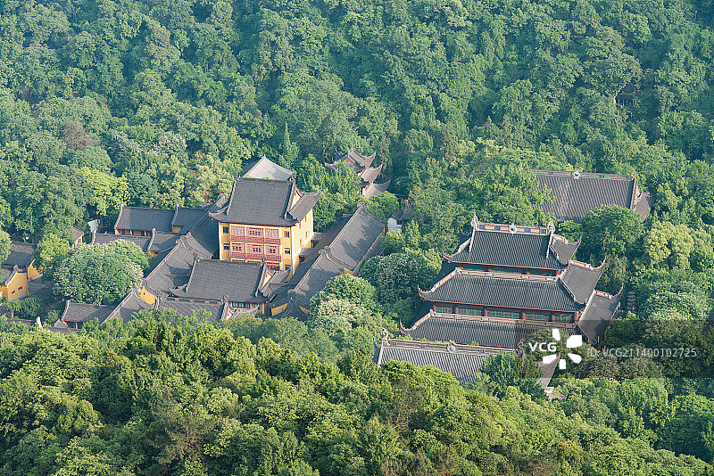 杭州西湖灵隐寺风景图片素材