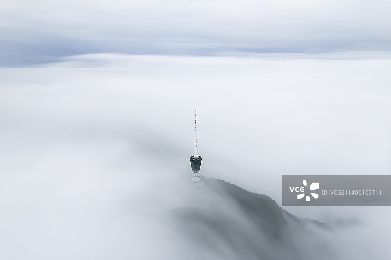 深圳梧桐山电视塔图片素材