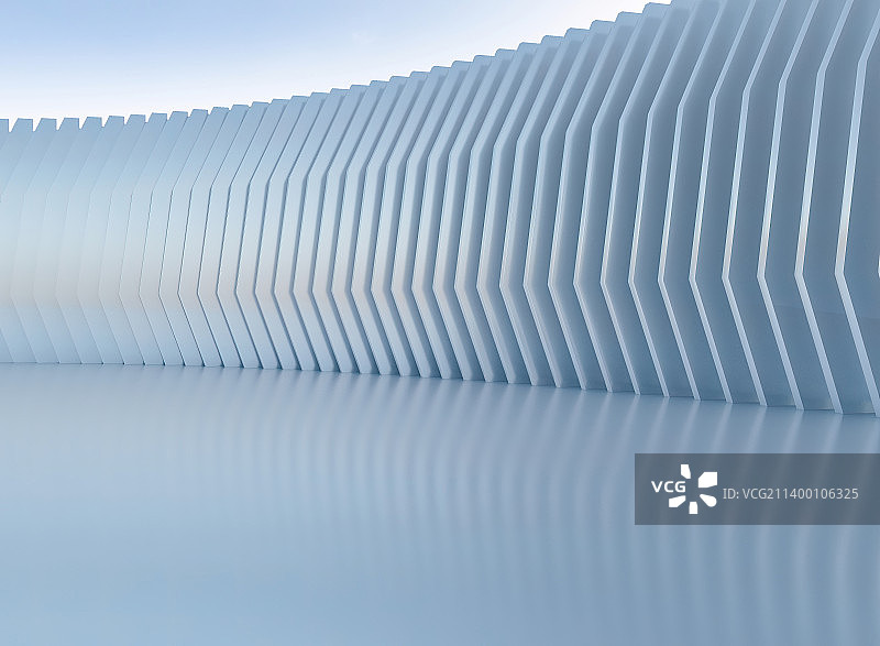 重复阵列建筑展台空间图片素材