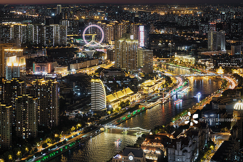城市夜景图片素材