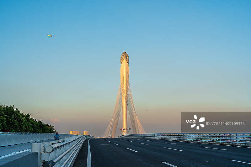 东莞滨海湾大桥图片素材