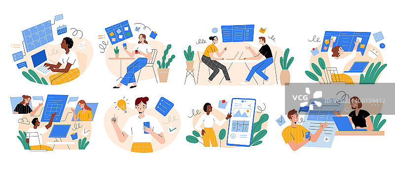 人们分享用户体验笔记图片素材