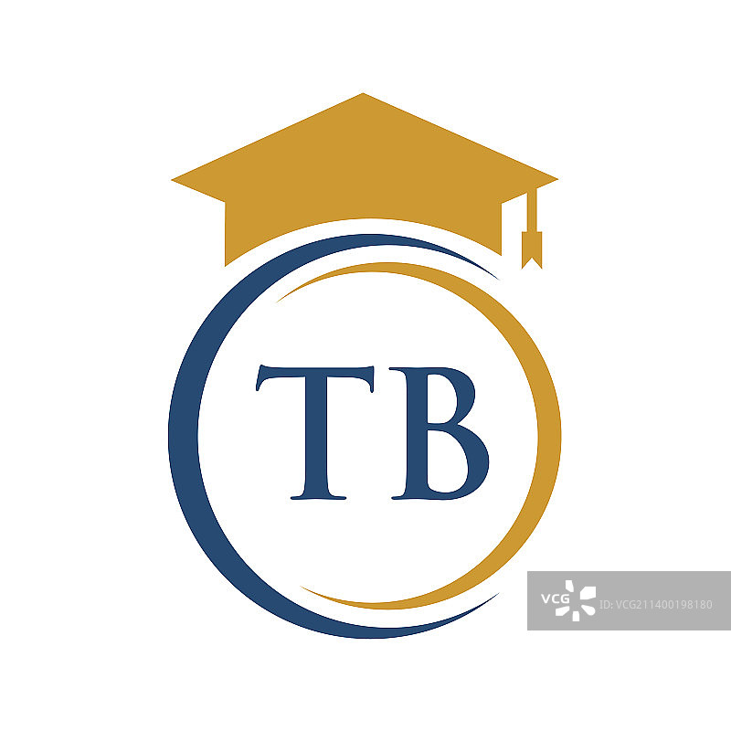 字母TB教育Logo概念图片素材