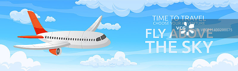 乘坐飞机旅行图片素材