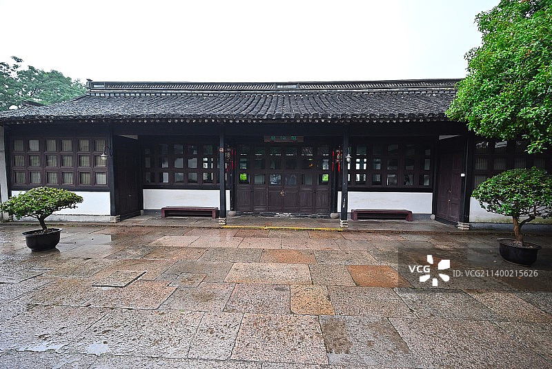 绍兴 鲁迅故里 鲁迅故居 祝福堂图片素材