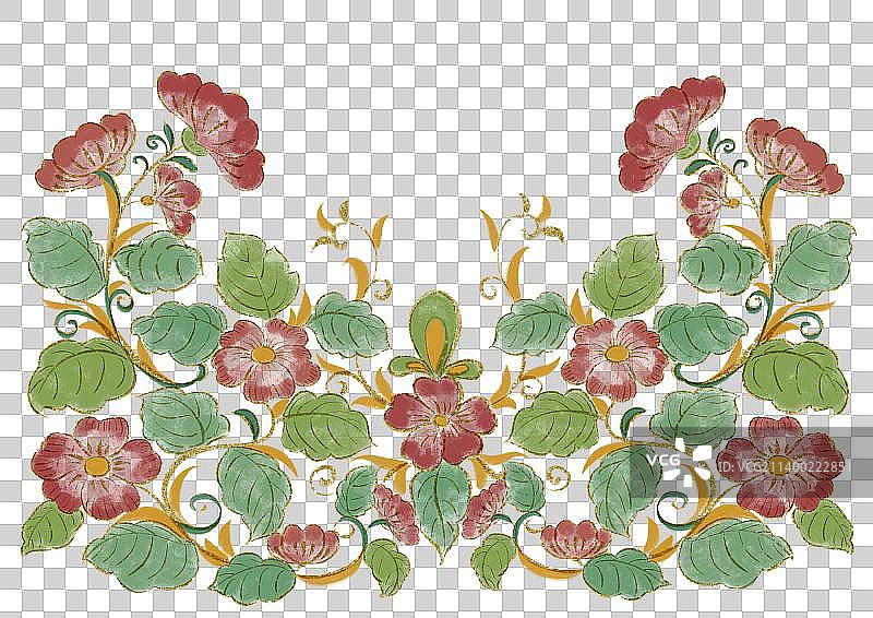 国潮风纹样元素图片素材