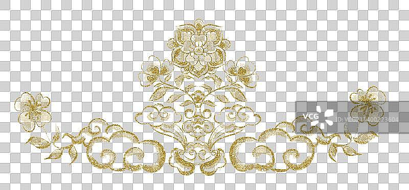 国潮风纹样元素图片素材