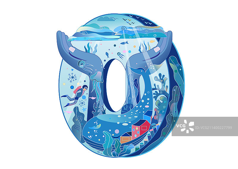 世界海洋日图片素材