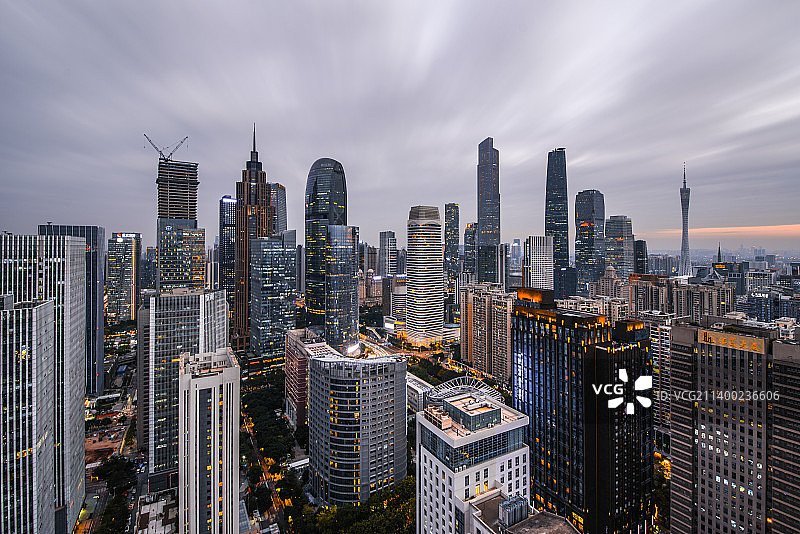广州天河CBD图片素材