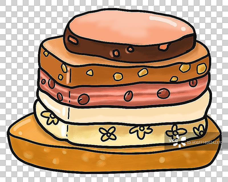 传统点心-年糕图片素材