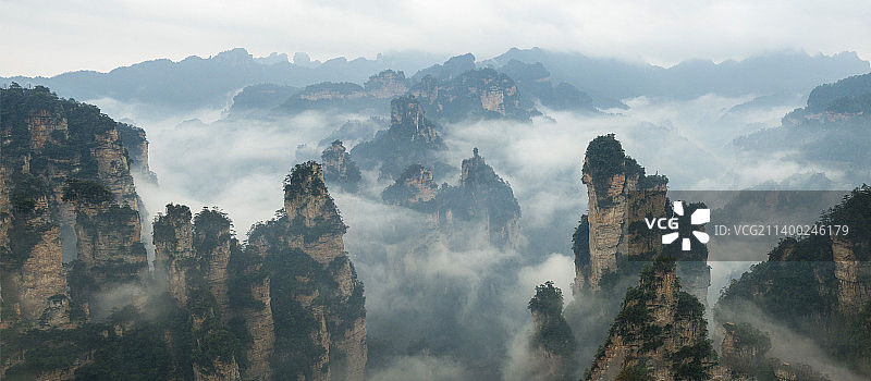 武陵源风光图片素材