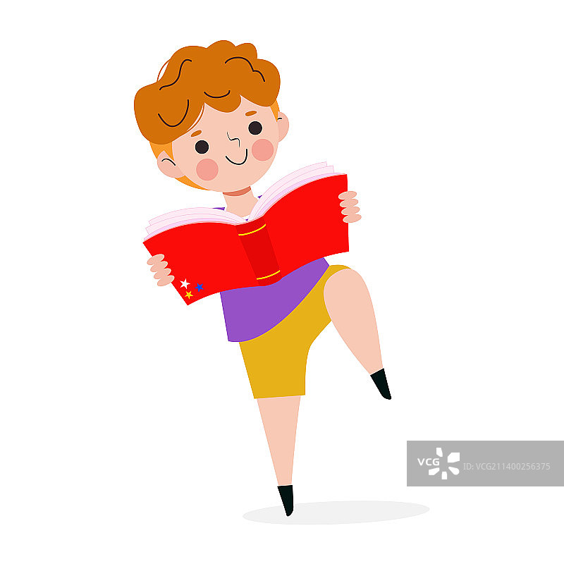 孩子们阅读书籍儿童教育图片素材