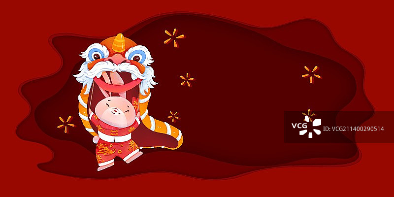 兔年2023年春节海报吉祥物图片素材