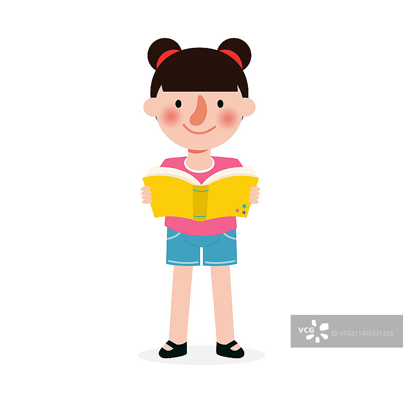儿童阅读书籍儿童教育图片素材