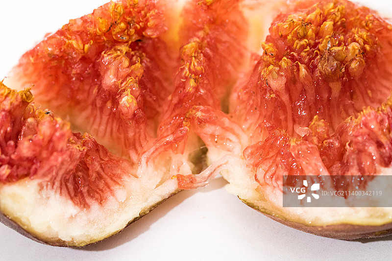 成熟诱人的新鲜无花果果子图片素材