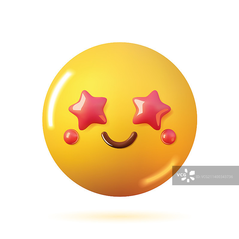 3D微笑表情合集图片素材