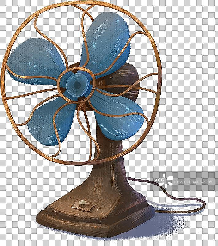 复古电风扇图片素材