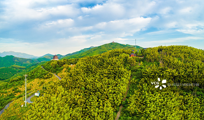信阳西九华山风光图片素材