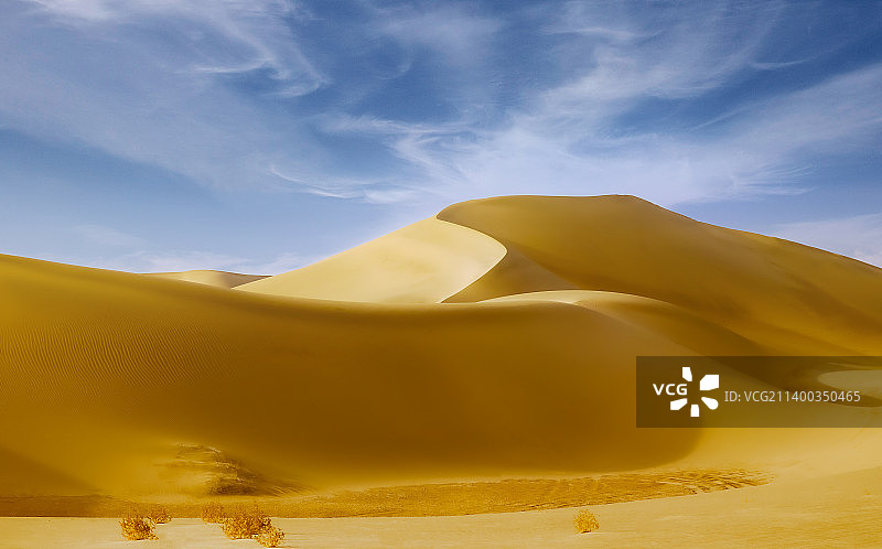 沙漠曲线图片素材