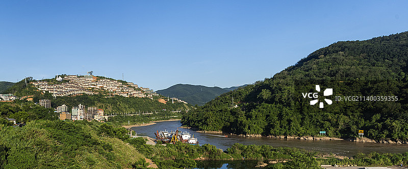 西双版纳景洪市澜沧江图片素材