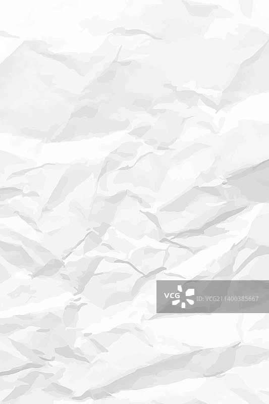 白色褶皱纸张图片素材