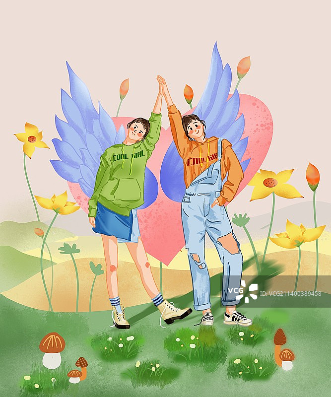 热爱生活的理由：（四）友谊图片素材