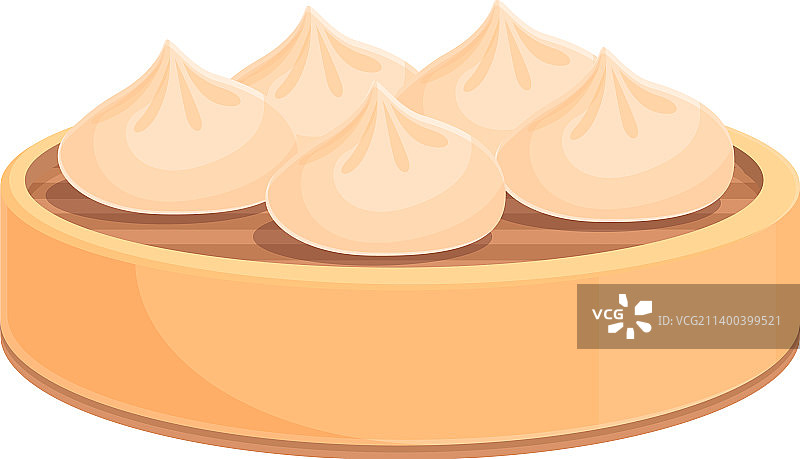 卡通包子图标图片素材