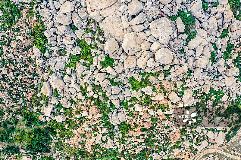 航拍福建福州平潭将军山（老虎山）图片素材