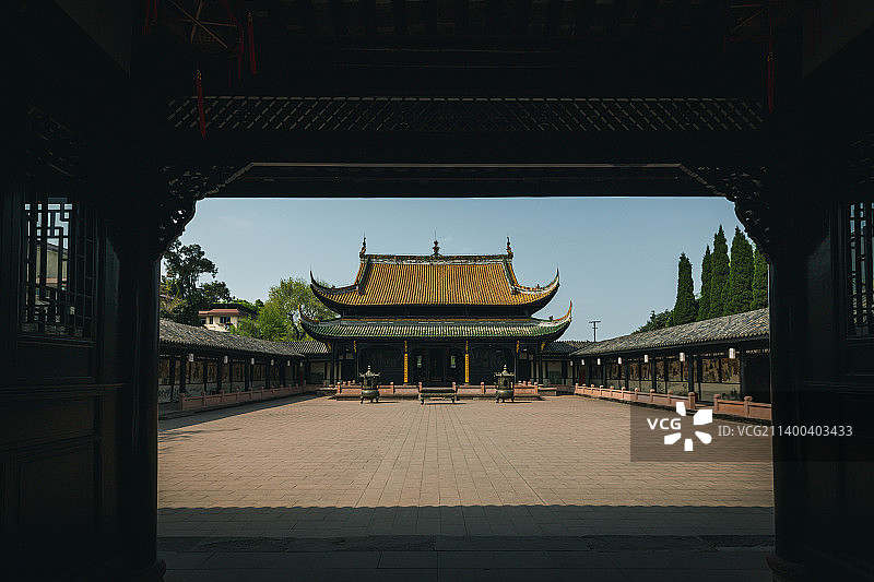 城厢古镇武庙风光图片素材