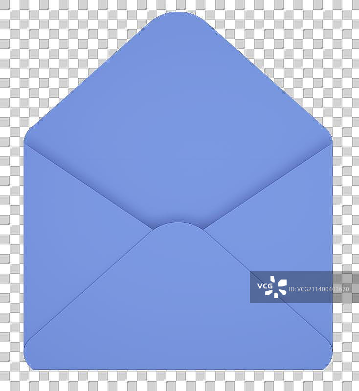 信封三维立体模型图片素材