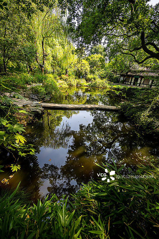 浙江绍兴沈园：宋葫芦池图片素材