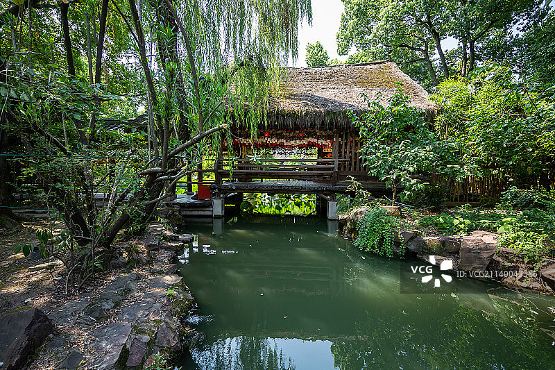 浙江绍兴沈园：问梅槛图片素材