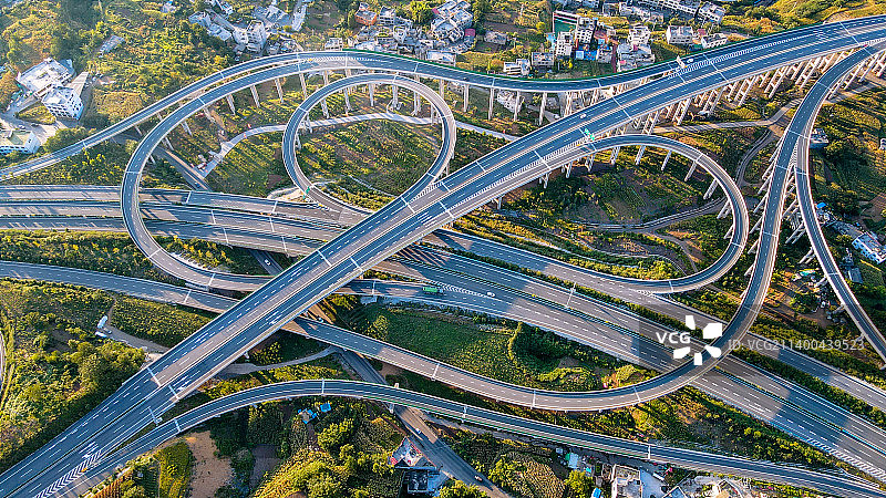 云南镇雄立交图片素材