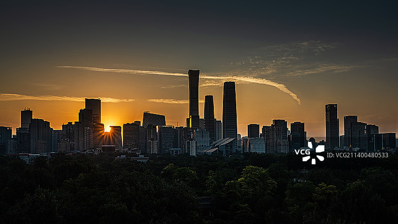 北京东城晨曦图片素材