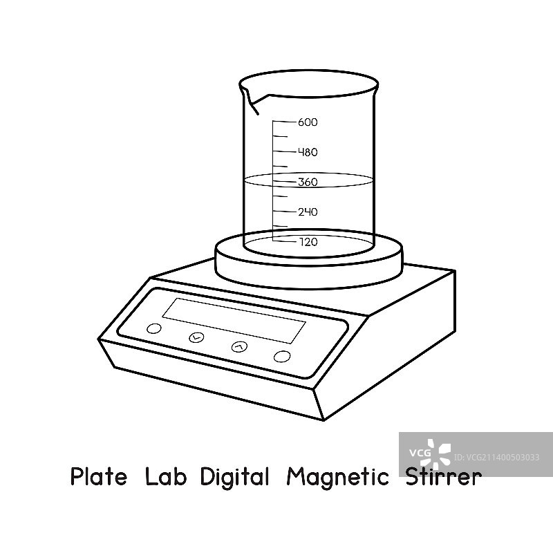 磁力搅拌器结构示意图图片素材