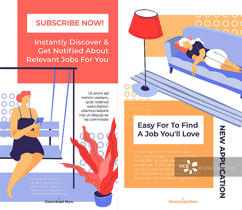 发现你喜欢的工作：查找相关职位空缺图片素材