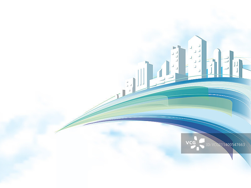 高效清洁与先进城市图片素材