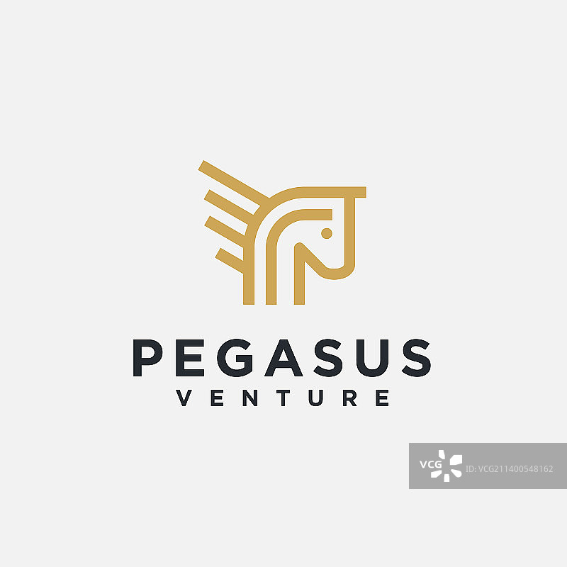 飞马标志设计图片素材