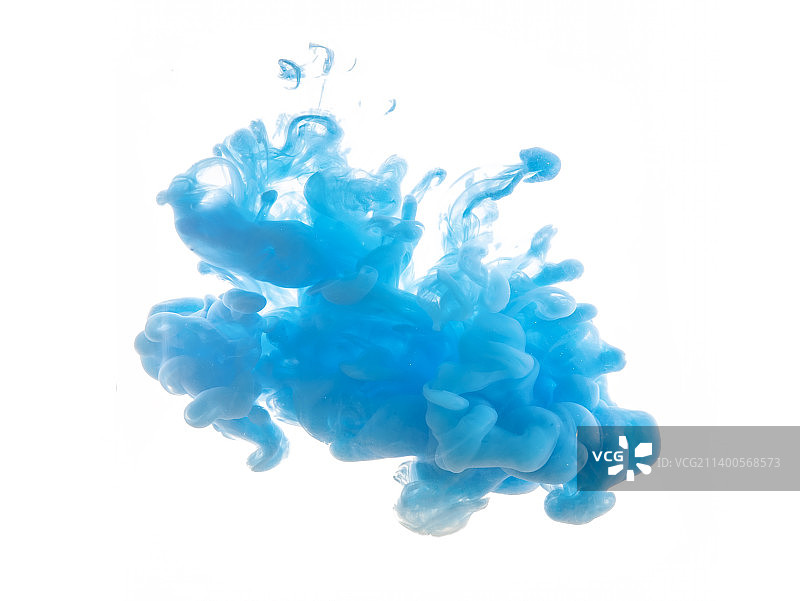 彩色墨水喷溅图片素材