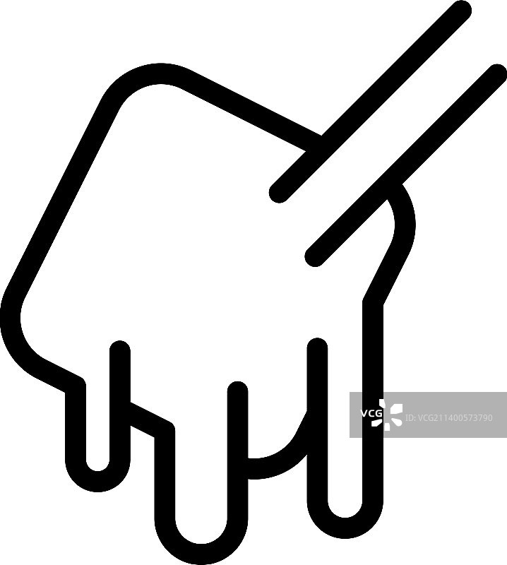 奶酪火锅轮廓图标图片素材