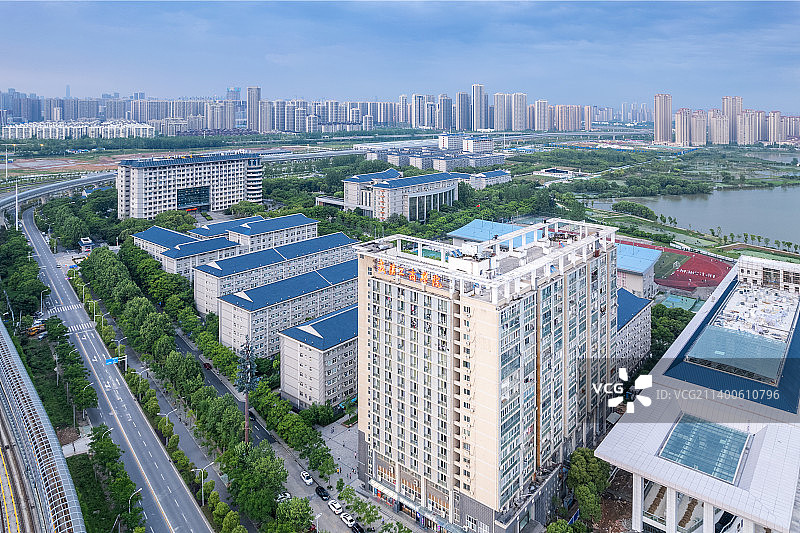 洪山区武汉工商学院黄家湖校区图片素材
