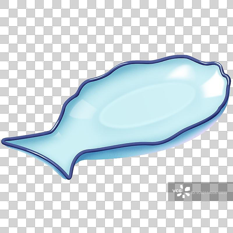 盘子-鱼形盘图片素材