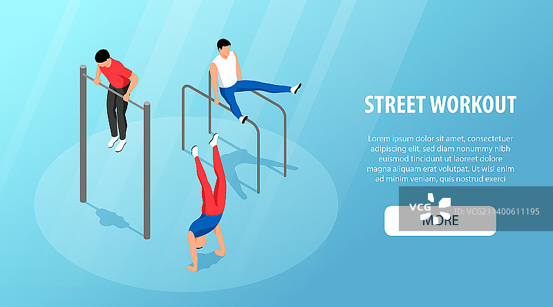 街头健身banner图片素材