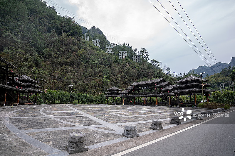 重庆黔江十三寨4A景区图片素材