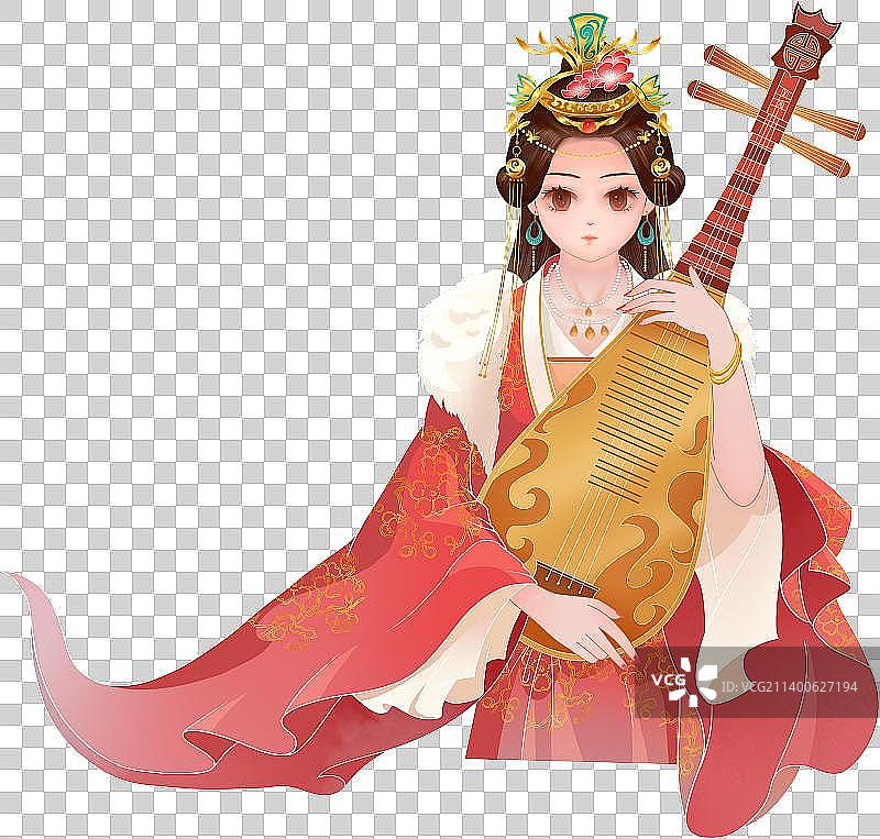 古风女人物图片素材