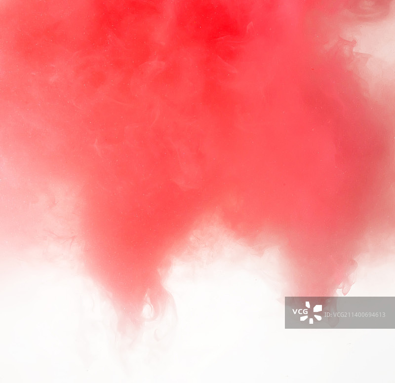 红色墨水喷溅图片素材