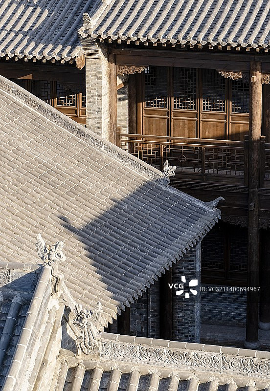 古建筑局部掠影图片素材